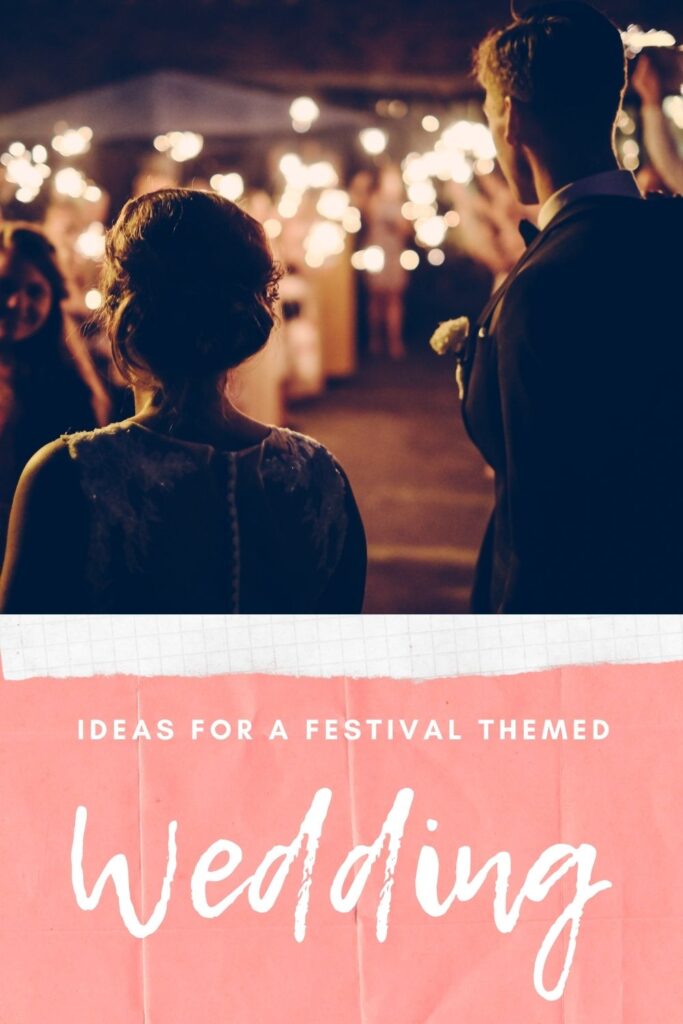 There is so much you can do with a festival wedding especially if you're looking for a more relaxed and less formal day.